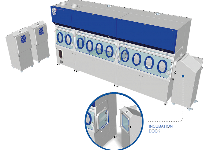 Modular Cell Therapy Isolator